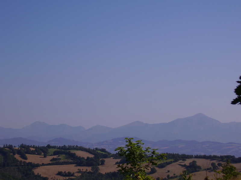 Panorama visto dal Monte della Dea