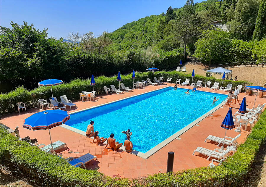 Tranquillità in Umbria nell'agriturismo tra Perugia Assisi Gubbio